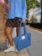Class Crush Denim Tote Bag